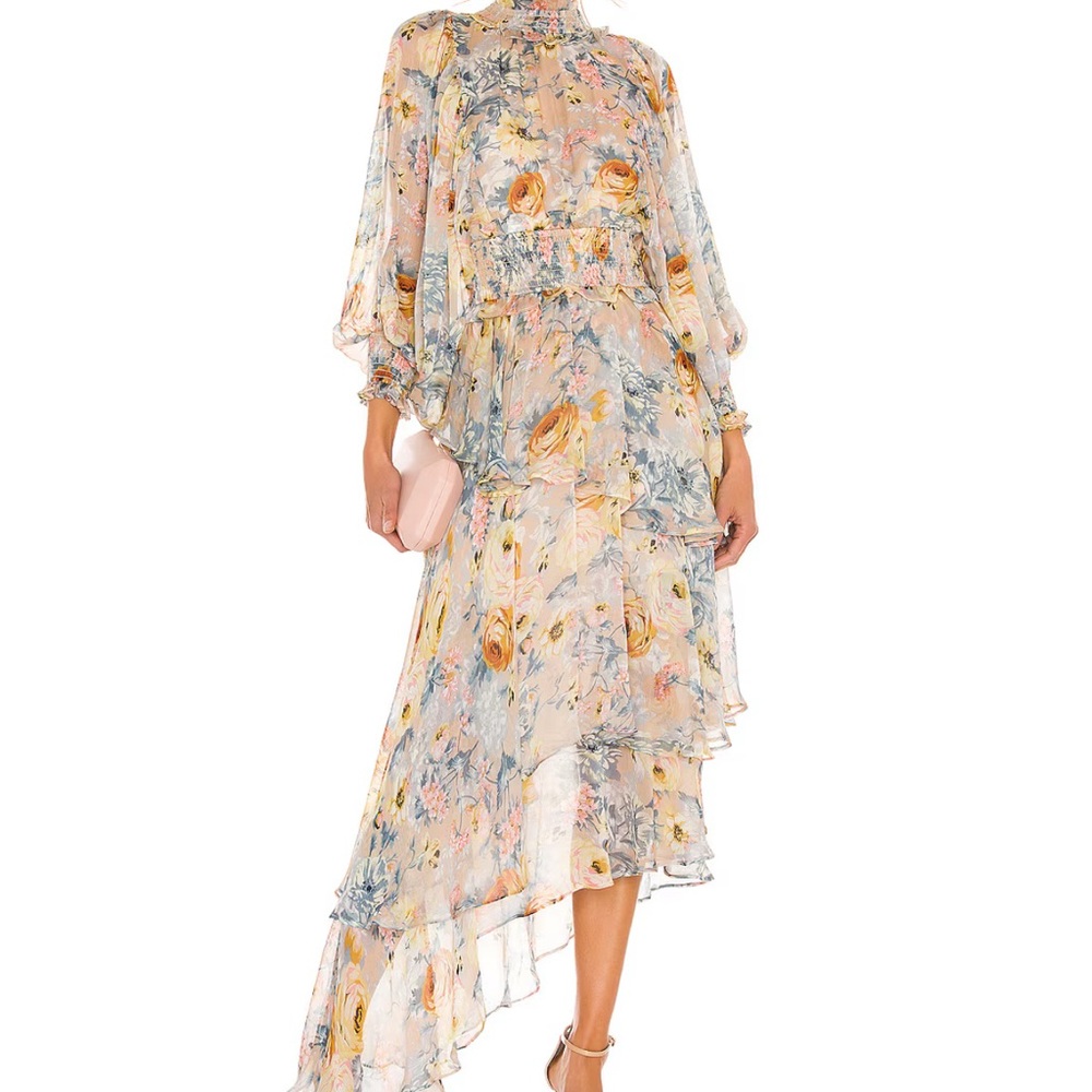 Floral Ruffle Dress